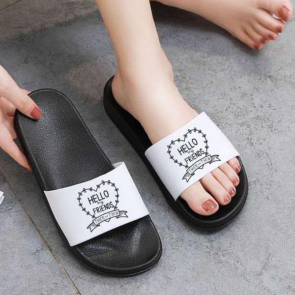 slippers women sandals 2021 letters friend ladies home non-slip bathroom flat flip flops summer beach slides plus size, Black
slippers women sandals 2021 letters friend ladies home non-slip bathroom flat flip flops summer beach slides plus size, Black