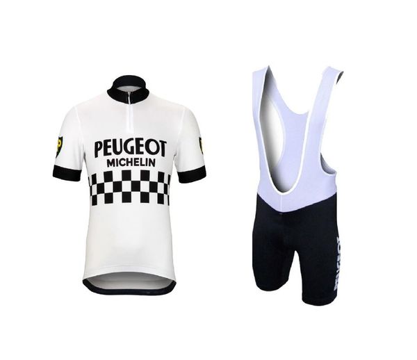 racing sets peugeot team retro claasic white short sleeve cycling jersey summer wear ropa ciclismo+bib shorts with power band, Black;blue
racing sets peugeot team retro claasic white short sleeve cycling jersey summer wear ropa ciclismo+bib shorts with power band, Black;blue
