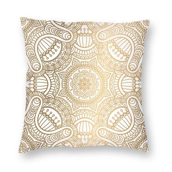 cushion/decorative pillow gold ethnic pattern with mandala case home decor boho cushion cover throw for car double-sided printing
cushion/decorative pillow gold ethnic pattern with mandala case home decor boho cushion cover throw for car double-sided printing