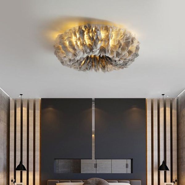 ceiling lights decoration feather lamp for bedroom modern decor led home indoor living room circle lighting
ceiling lights decoration feather lamp for bedroom modern decor led home indoor living room circle lighting