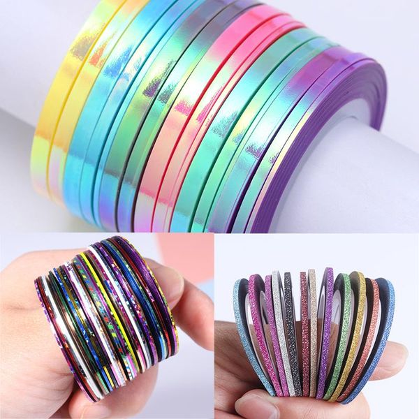 stickers & decals matte glitter rainbow nail striping tape line multi color styling tool adhesive sticker diy art decoration, Black
stickers & decals matte glitter rainbow nail striping tape line multi color styling tool adhesive sticker diy art decoration, Black