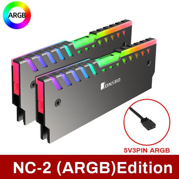 jonsbo2pcs nc-2 memory ram heatsink cooler support deskmotherboard aura control color 12v rgb aluminum alloy shell fans & coolings
jonsbo2pcs nc-2 memory ram heatsink cooler support deskmotherboard aura control color 12v rgb aluminum alloy shell fans & coolings