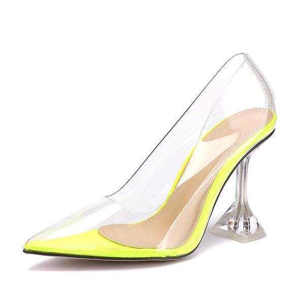 dress shoes women's pumps pvc fashion transparent women sandals high heel square leisure ladies, Black
dress shoes women's pumps pvc fashion transparent women sandals high heel square leisure ladies, Black