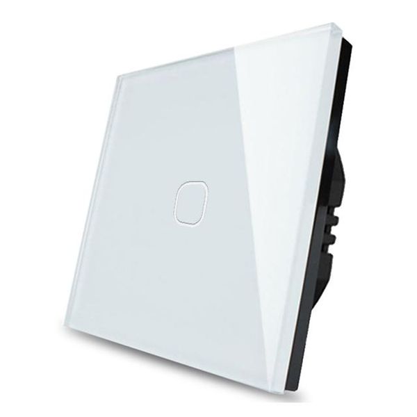 smart home control eu/uk standard touch switch white crystal glass panel switch,1 gang 1 way light wall screen,olny function
smart home control eu/uk standard touch switch white crystal glass panel switch,1 gang 1 way light wall screen,olny function