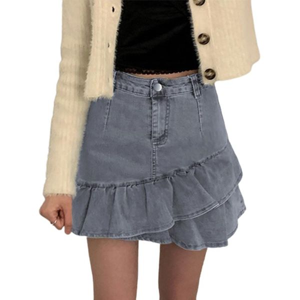 skirts women denim high waisted fashion pleated short skirt rave party club streetwear ruffles harajuku, Black
skirts women denim high waisted fashion pleated short skirt rave party club streetwear ruffles harajuku, Black