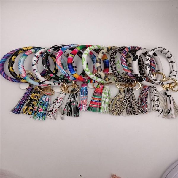 keychains 2021 pu leather o key chain circle cute same color tassel wristlet keychain wholesale women girls multi colors, Silver
keychains 2021 pu leather o key chain circle cute same color tassel wristlet keychain wholesale women girls multi colors, Silver
