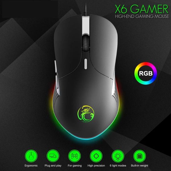 mice high configuration usb wired gaming mouse computer gamer 6400 dpi optical for lappc game
mice high configuration usb wired gaming mouse computer gamer 6400 dpi optical for lappc game