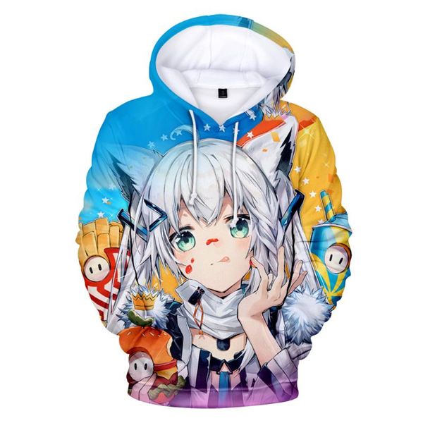 men's hoodies & sweatshirts funny cute 3d print kawaii shirakami fubuki girl's boy kids cartoon clothes anime pullovers, Black
men's hoodies & sweatshirts funny cute 3d print kawaii shirakami fubuki girl's boy kids cartoon clothes anime pullovers, Black