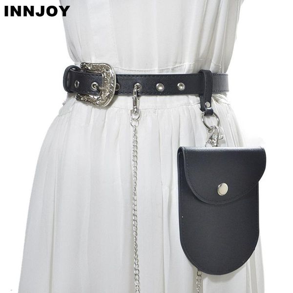 cool gothic punk pu waist bag chain rivet mini travel wallet women men steam goth small belt boy girl belts, Black;brown
cool gothic punk pu waist bag chain rivet mini travel wallet women men steam goth small belt boy girl belts, Black;brown