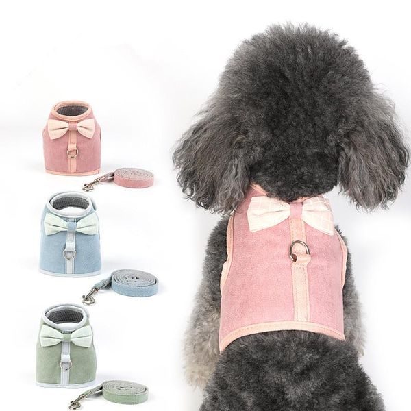 dog collars & leashes 2 pieces harness vest outdoor walk products chihuahua yorkshire puppy costume small leash lead pet chest strap
dog collars & leashes 2 pieces harness vest outdoor walk products chihuahua yorkshire puppy costume small leash lead pet chest strap