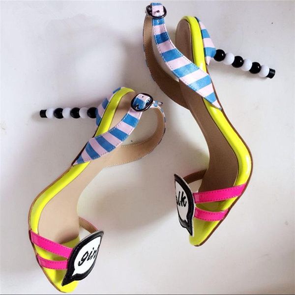 cute girl summer sandals women high-heeled shoes mixed colors brand runway string bead high heel gladiator zapatos mujer, Black
cute girl summer sandals women high-heeled shoes mixed colors brand runway string bead high heel gladiator zapatos mujer, Black