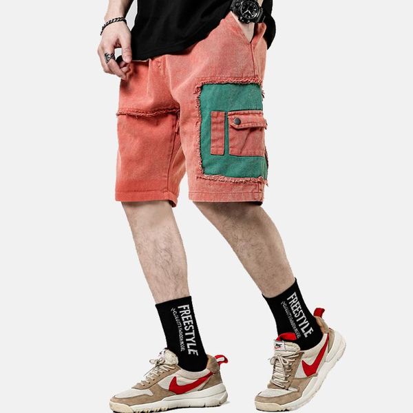 streetwear summer casual shorts men patchwork fashion cotton cargo bermuda knee length short pants men's, White;black
streetwear summer casual shorts men patchwork fashion cotton cargo bermuda knee length short pants men's, White;black
