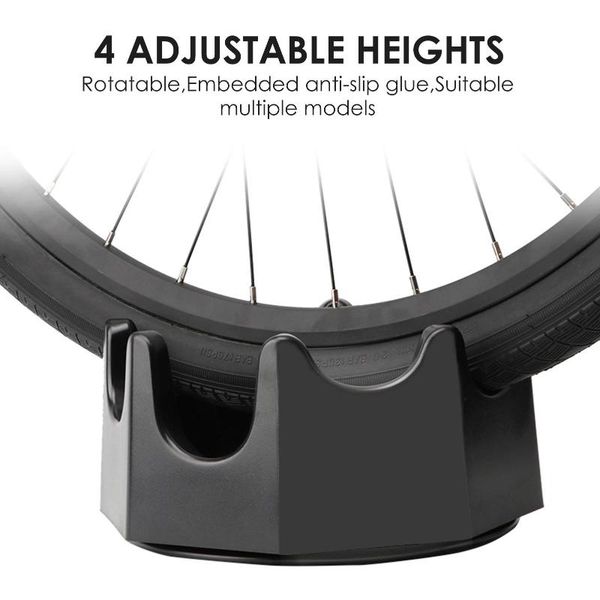 rotatable bike front wheel riser holder durable abs bracket non-slip base bicycle support stand mtb road accessories car & truck racks
rotatable bike front wheel riser holder durable abs bracket non-slip base bicycle support stand mtb road accessories car & truck racks