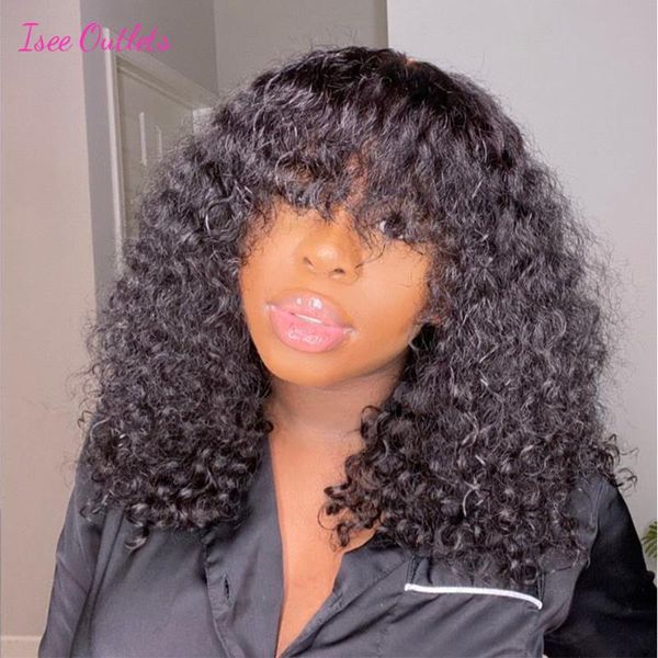 lace wigs water wave bob with bang wace full machine wig for women human hair glueless 180%density isee outlets, Black;brown
lace wigs water wave bob with bang wace full machine wig for women human hair glueless 180%density isee outlets, Black;brown