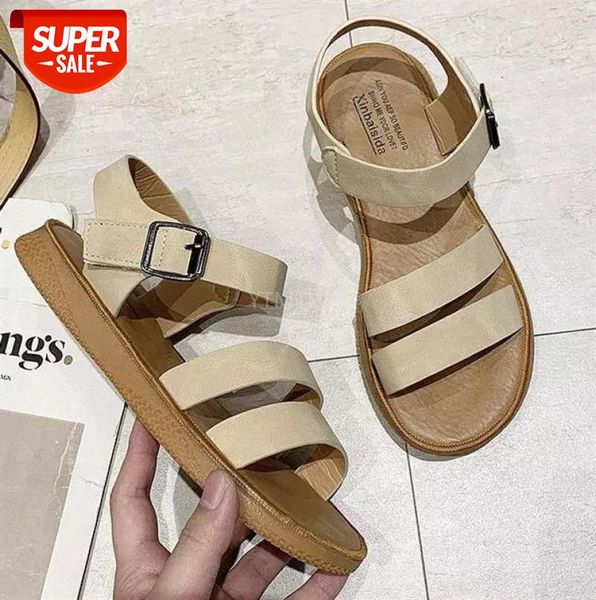 2021 new women sandals soft bottom solid color ladies comfortable flat roman open toe beach footwear zapatos de mujer #e698
2021 new women sandals soft bottom solid color ladies comfortable flat roman open toe beach footwear zapatos de mujer #e698