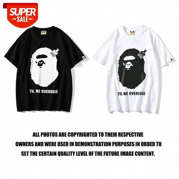 summer japanese tide brand great ape yan xiao comb joint men's and women's cotton short-sleeved t-shirt #nm1h, White;black
summer japanese tide brand great ape yan xiao comb joint men's and women's cotton short-sleeved t-shirt #nm1h, White;black