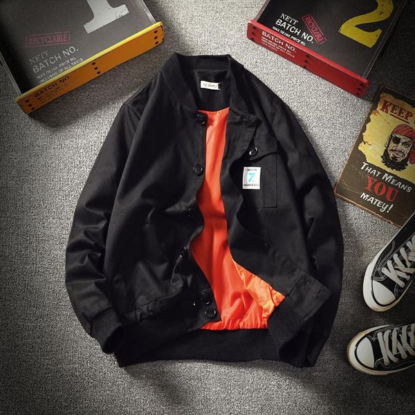 men's jackets red black spring autumn hip hop casual moownuc mwc young personality youth fashion men 5xl 4xl stand collar street, Black;brown
men's jackets red black spring autumn hip hop casual moownuc mwc young personality youth fashion men 5xl 4xl stand collar street, Black;brown