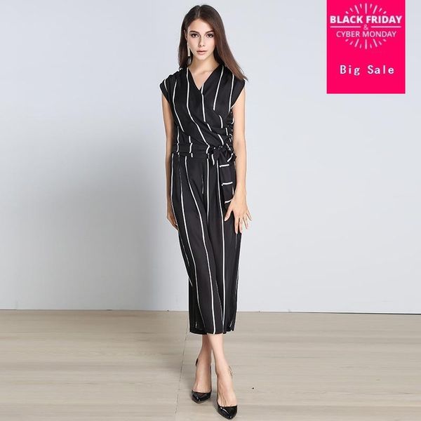 summer arrival fashion brand women's chiffon suits striped color shirt + wide leg pants two-piece sets wq62 tracksuits, Gray
summer arrival fashion brand women's chiffon suits striped color shirt + wide leg pants two-piece sets wq62 tracksuits, Gray