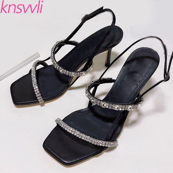 high heels women sandals crystal shoes woman summer runway party rhinestone heeled sandalias mujer designer, Black
high heels women sandals crystal shoes woman summer runway party rhinestone heeled sandalias mujer designer, Black