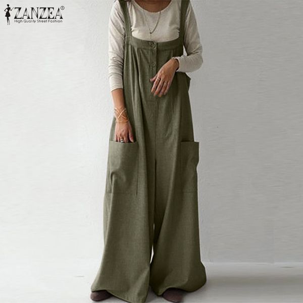 jumpsuit vintage suspender jumpsuits women's summer overalls 2021 solid wide leg pants female button rompers plus size playsuits, Black;white
jumpsuit vintage suspender jumpsuits women's summer overalls 2021 solid wide leg pants female button rompers plus size playsuits, Black;white