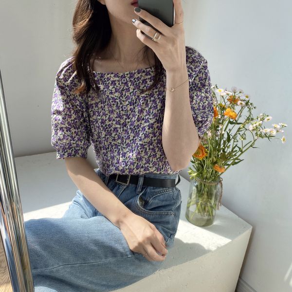 women's blouses & shirts goplus shirt vintage floral print korean clothes summer slash neck women dames blusas feminina c10526 vd4l, White
women's blouses & shirts goplus shirt vintage floral print korean clothes summer slash neck women dames blusas feminina c10526 vd4l, White