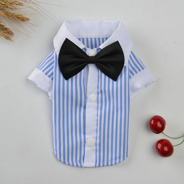dog apparel spring and summer british style striped couple wear light breathable pet clothing cat shirt small thin skirt
dog apparel spring and summer british style striped couple wear light breathable pet clothing cat shirt small thin skirt