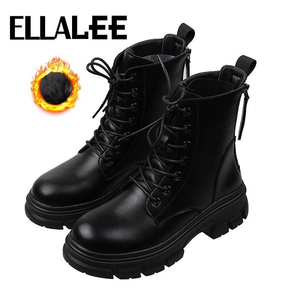 boots ankle round toe women winter warm lace-up square heel zipper middle heels ladies fashion black brown boot
boots ankle round toe women winter warm lace-up square heel zipper middle heels ladies fashion black brown boot