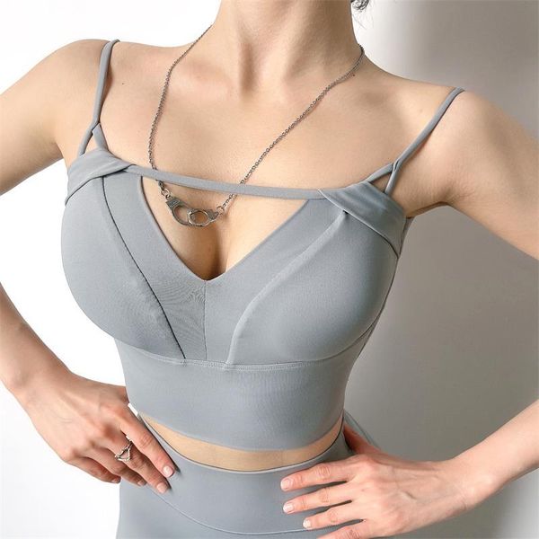 show chest beautiful back type sports underwear women gathered -proof fitness yoga thin bra with shoulder straps outfit
show chest beautiful back type sports underwear women gathered -proof fitness yoga thin bra with shoulder straps outfit