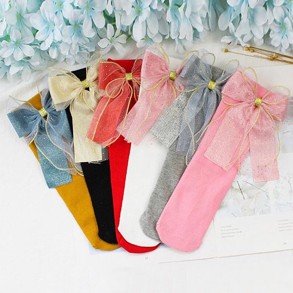 socks children cotton knee high toddlers girls sock big bows soft infant baby long tube kids school, Pink;yellow
socks children cotton knee high toddlers girls sock big bows soft infant baby long tube kids school, Pink;yellow