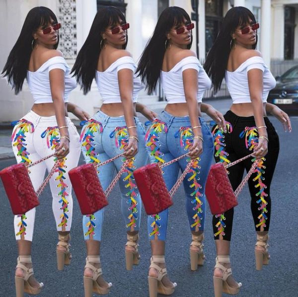 autumn women jeans fashion behind colorful string bandage high waist denim pants stretchy pencil quality s-3xl women's, Blue
autumn women jeans fashion behind colorful string bandage high waist denim pants stretchy pencil quality s-3xl women's, Blue