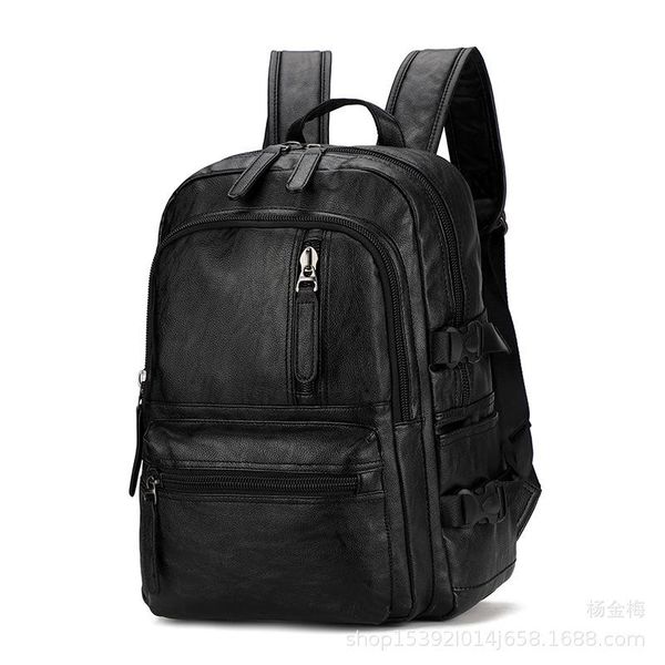 backpack pu men's casual fashion student bag computer multifunctional travel mountaineering business
backpack pu men's casual fashion student bag computer multifunctional travel mountaineering business