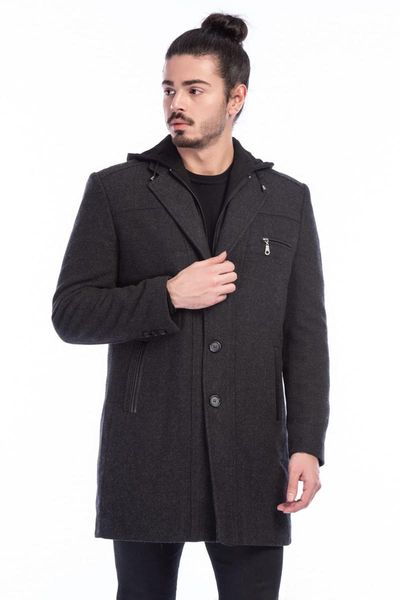 men's jackets dewberry men patterned anthracite overcoat-1020001 p8354.., Black;brown
men's jackets dewberry men patterned anthracite overcoat-1020001 p8354.., Black;brown