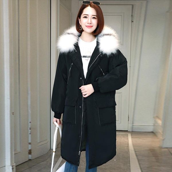women's trench coats 2021 korean version down jacket female thicken loose coat ladies long hooded color fur collar winter women cc56, Tan;black
women's trench coats 2021 korean version down jacket female thicken loose coat ladies long hooded color fur collar winter women cc56, Tan;black