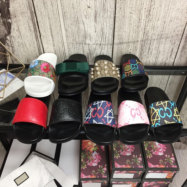 men slipper designer flip flops summer fashion flowers flats slide sandals mens women ladies luxury beach indoor flat platform genuine leath, Black
men slipper designer flip flops summer fashion flowers flats slide sandals mens women ladies luxury beach indoor flat platform genuine leath, Black