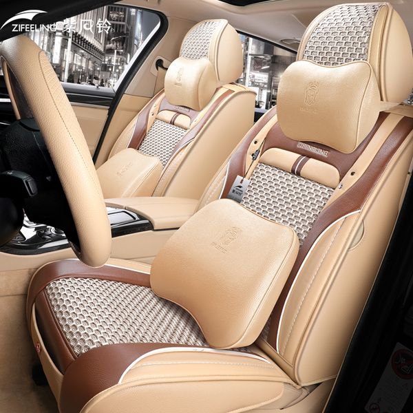car accessory seat cover for sedan suv durable leather universal five seats set cushion including front and rear covers full covered gray de
car accessory seat cover for sedan suv durable leather universal five seats set cushion including front and rear covers full covered gray de