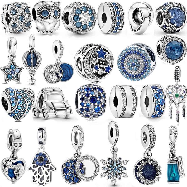 s925 sterling silver product blue series pendant beads charm adapting original pandora charms bracelets diy jewelry for women, Bronze;silver
s925 sterling silver product blue series pendant beads charm adapting original pandora charms bracelets diy jewelry for women, Bronze;silver