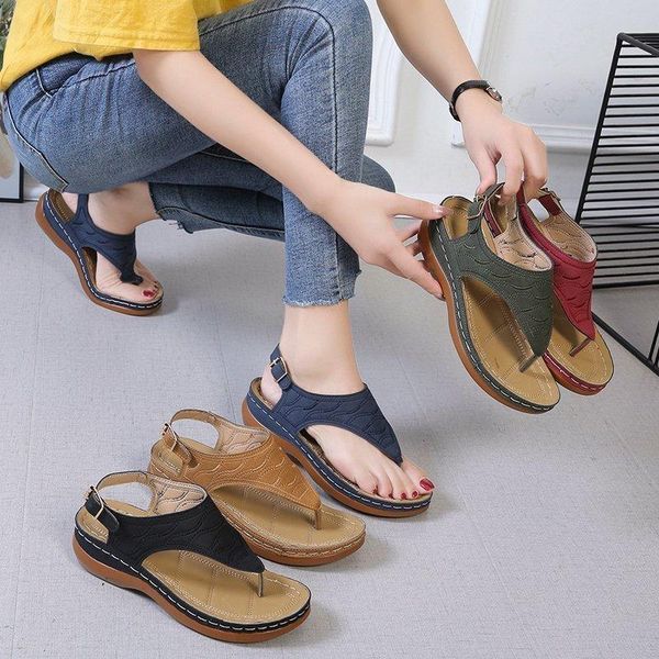 sandals 2021 summer women's solid color breathable wear resistant wedge casual fashion comfortable beach shoes flip flops, Black
sandals 2021 summer women's solid color breathable wear resistant wedge casual fashion comfortable beach shoes flip flops, Black