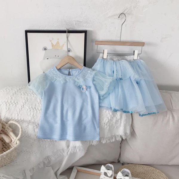clothing sets 2021 summer arrival girls fashion princess dress kids 2 pieces suit skirts for, White
clothing sets 2021 summer arrival girls fashion princess dress kids 2 pieces suit skirts for, White