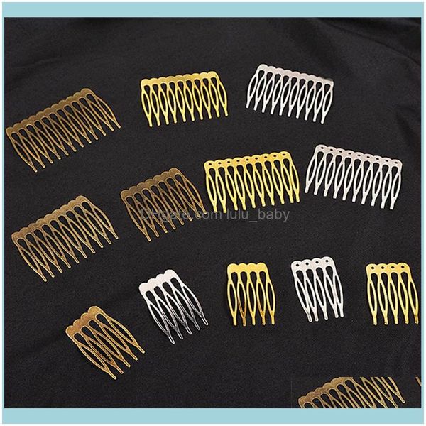 headbands jewelry5pcs/lot 5teeth 10teeth combs aessories for bride pins clips headdress diy makeing wedding hair jewelry drop delivery 2021, Silver
headbands jewelry5pcs/lot 5teeth 10teeth combs aessories for bride pins clips headdress diy makeing wedding hair jewelry drop delivery 2021, Silver