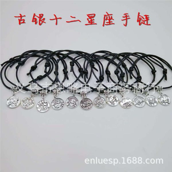 fashion retractable ancient silver 12 constellation diy jewelry bracelet anklet, Red;blue
fashion retractable ancient silver 12 constellation diy jewelry bracelet anklet, Red;blue