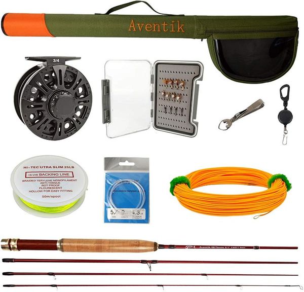 rod reel combo aventik fishing line weight 0/1 2/3 3/4wt graphite large arbor with kit
rod reel combo aventik fishing line weight 0/1 2/3 3/4wt graphite large arbor with kit