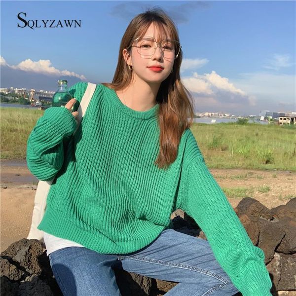 women's sweaters 2021 autumn loose long pullover student jacket lazy wind long-sleeved twist sweater, White;black
women's sweaters 2021 autumn loose long pullover student jacket lazy wind long-sleeved twist sweater, White;black