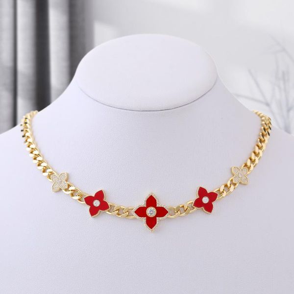 chokers oyb korean version of acrylic zircon four-leaf clover thick necklace ladies fashion short jewelry, Golden;silver
chokers oyb korean version of acrylic zircon four-leaf clover thick necklace ladies fashion short jewelry, Golden;silver