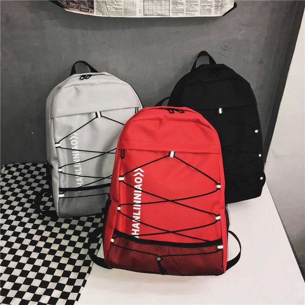 backpack large-capacity men and women student school bag leisure oxford cloth travel outdoor fitness
backpack large-capacity men and women student school bag leisure oxford cloth travel outdoor fitness