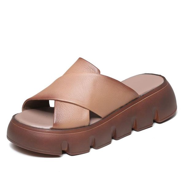 slippers 2021 handmade retro summer women slip on slingback wedges heel footwear ladies platform open toe outside casual slides, Black
slippers 2021 handmade retro summer women slip on slingback wedges heel footwear ladies platform open toe outside casual slides, Black