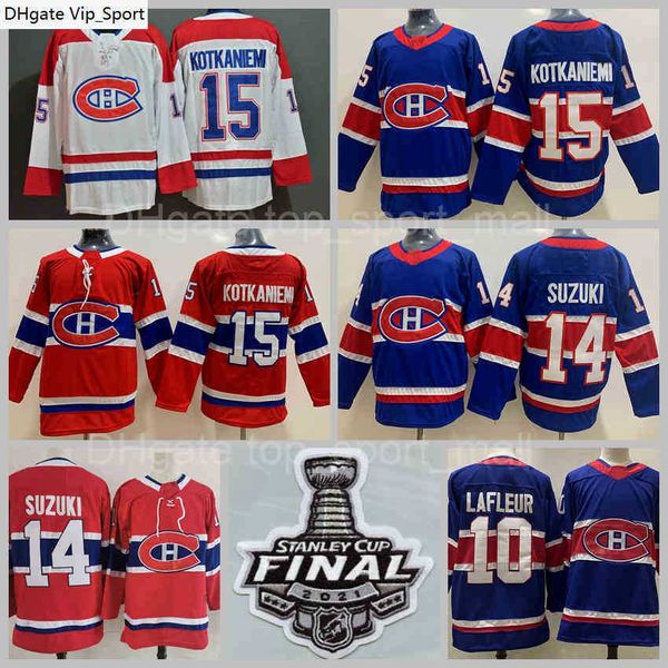 ice hockey 2021 stanley cup final patch montreal canadiens 15 jesperi kotkaniemi jersey 14 nick suzuki jerseys stitched reverse retro blue, Black
ice hockey 2021 stanley cup final patch montreal canadiens 15 jesperi kotkaniemi jersey 14 nick suzuki jerseys stitched reverse retro blue, Black