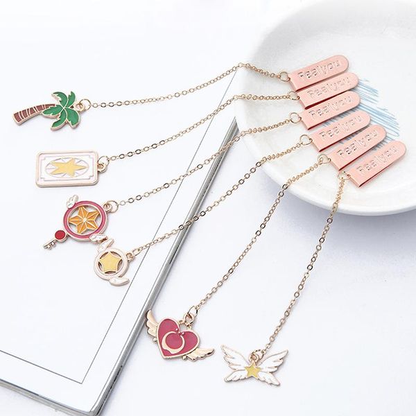 metal bookmarks creative classical exquisite mini art pattern book mark page folder marker office school supplies stationery bookmark