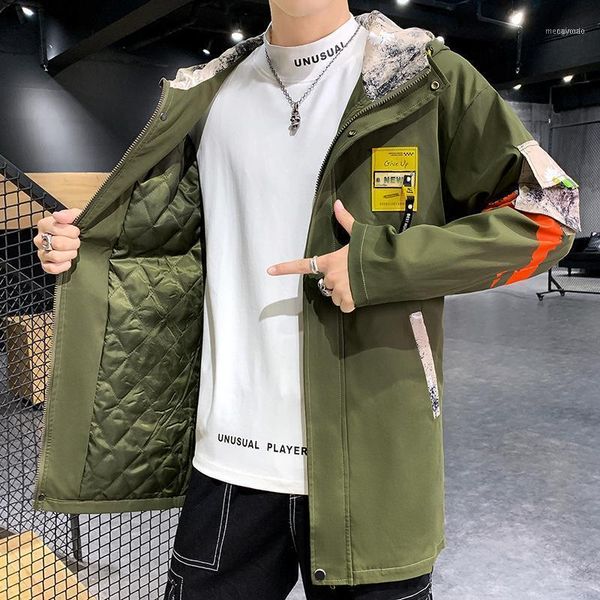 men's trench coats spring/autumn hooded jacket mid-long length thin cotton overcoat windbreaker outerwear coat printed clothes1, Tan;black
men's trench coats spring/autumn hooded jacket mid-long length thin cotton overcoat windbreaker outerwear coat printed clothes1, Tan;black