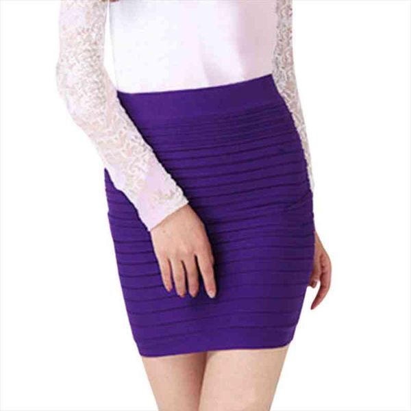 office casual pencil womens skirts ol midi high waist party elastic pleated, Black 
office casual pencil womens skirts ol midi high waist party elastic pleated, Black