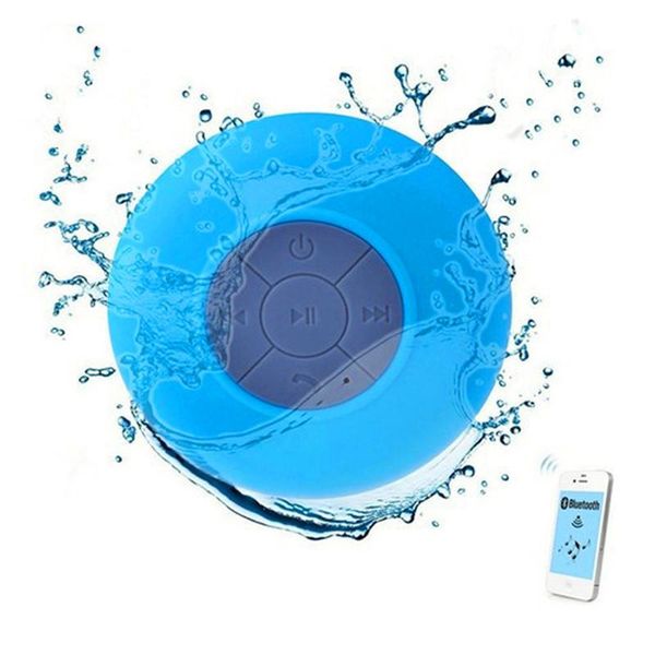 portable speakers waterproof wireless speaker shower mini music suction cup bluetooth compatible for phone